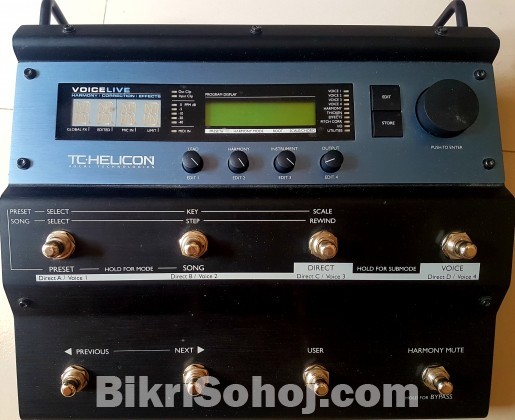 TC Helicon VOICELIVE Vocal Effect Processor